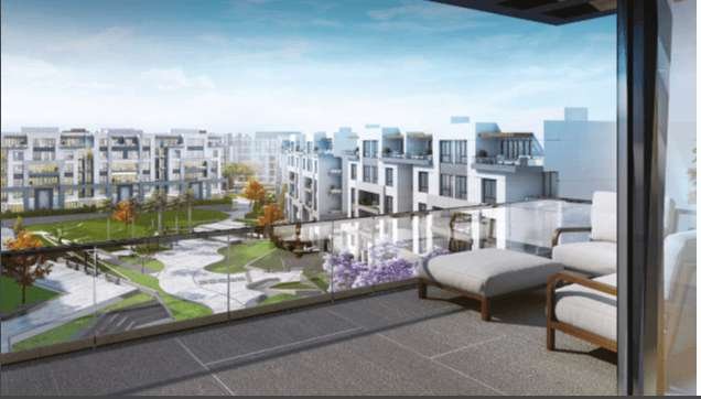 التصميم المعماري ومساحة كمبوند نايل بوليفارد التجمع الخامس