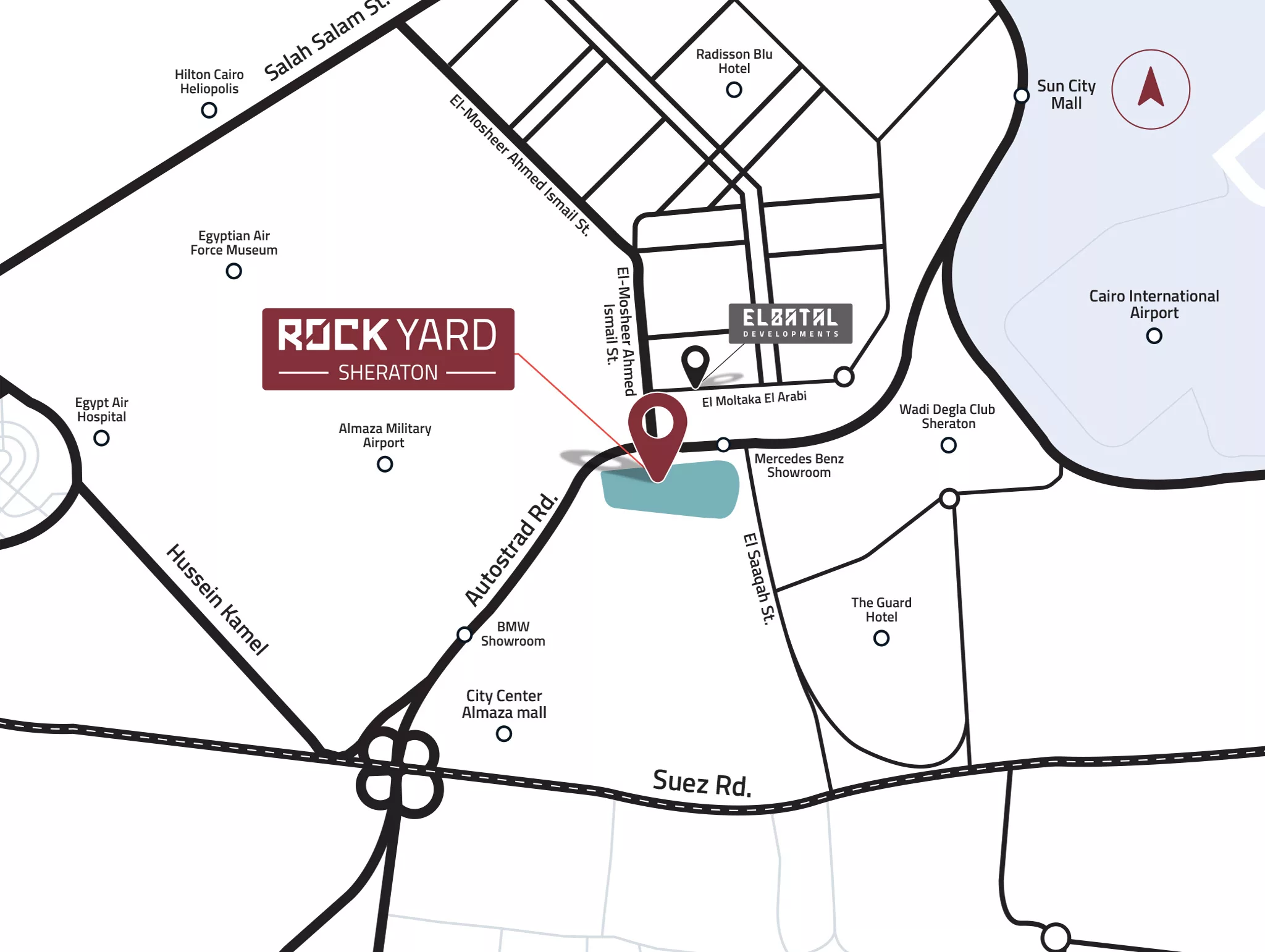 Rock Yard Sheraton Compound 2026 | Luxury Living in Cairo