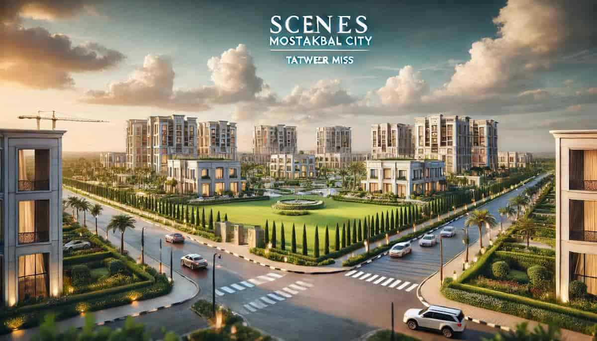 Compound Scenes Mostakbal City by Tatweer Misr 2025