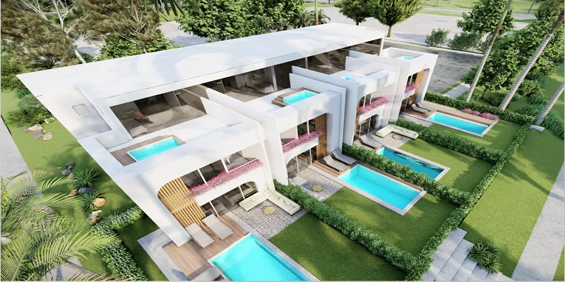 كمبوند ذا مديان ريزيدنس القاهرة الجديدة