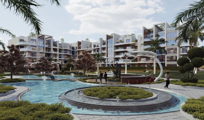 مساحة الوحدات في كمبوند بيجونيا التجمع الخامس