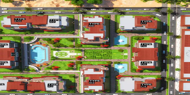 كمبوند بيراج التجمع الخامس