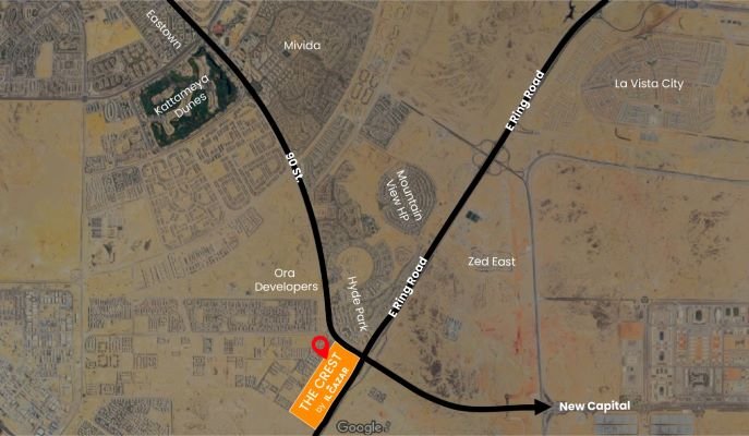 Compound The Crest New Cairo