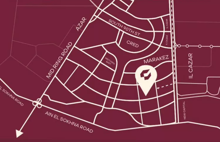 كمبوند جوار التجمع السادس