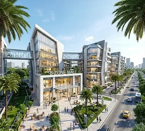 مول زون 8 العبور | Zone 8 Mall Obour City 2026
